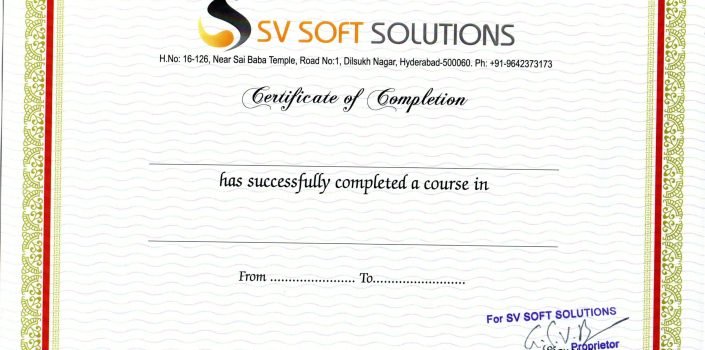 Svsoft certificate (1) Jira training certification
